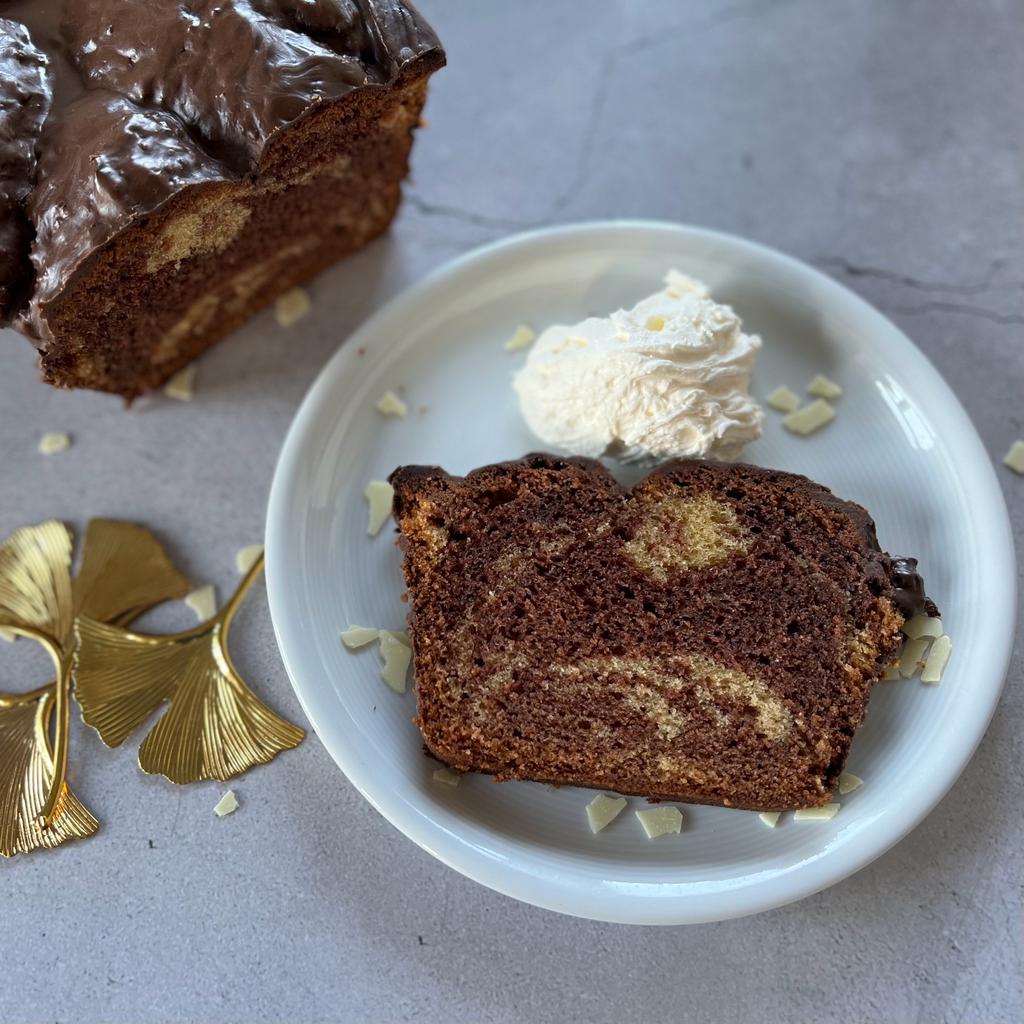 Saftiger Marmorkuchen