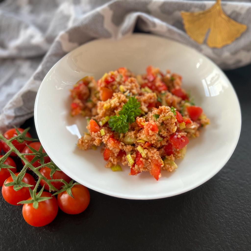 Couscous-Salat im Glas