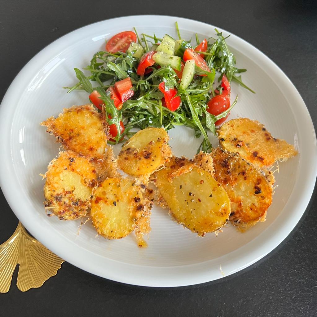 Parmesan Kartoffeln vom großen Ofenzauberer „James“