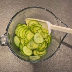 Schneller Gurkensalat