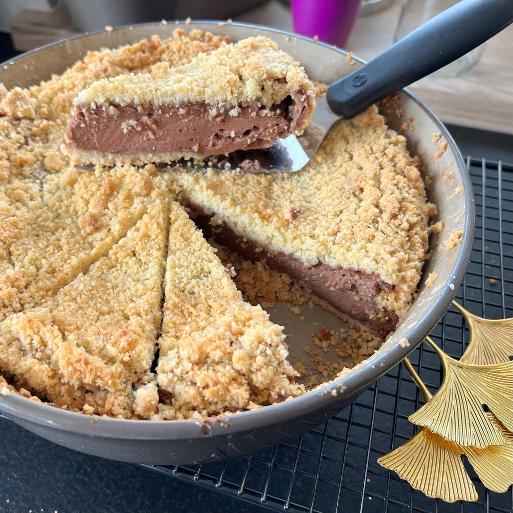 Nuss-Nugat-Creme, Torte aus der Stoneware rund von Pamperedchef