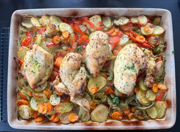 Gemüse und Hähnchenbrust vom James – Rezept für den Großen Ofenzauberer plus