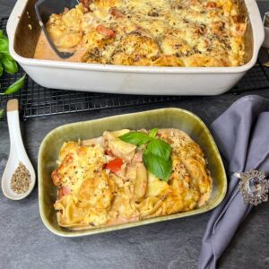 Tortellini-Auflauf aus der Ofenhexe von Pamperedchef