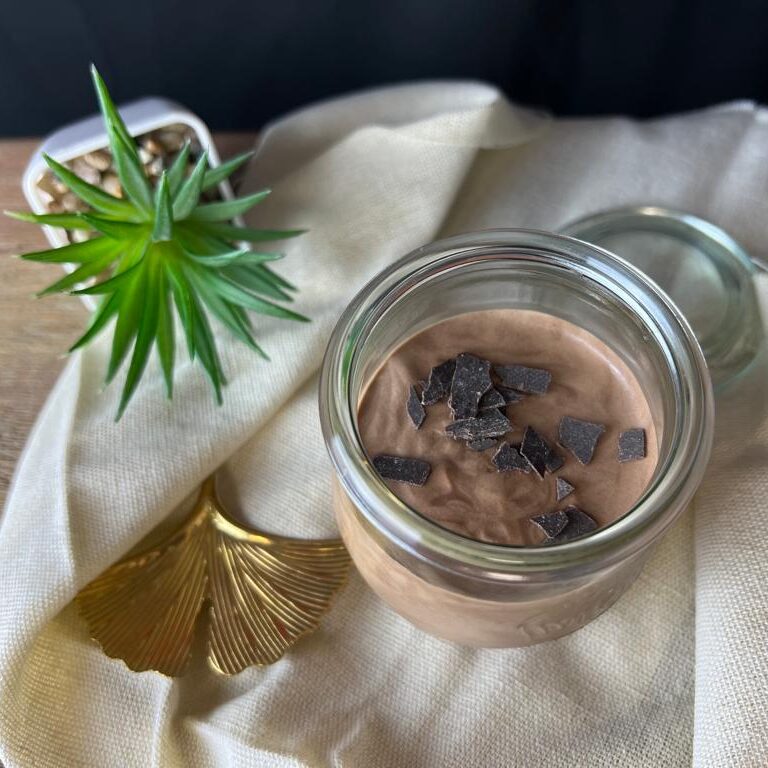 Leckeres Mousse au chocolate