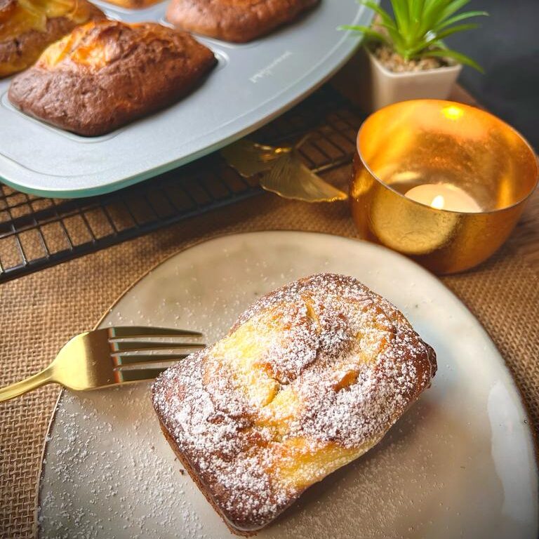 Käsekuchen aus der Mini Kuchenform