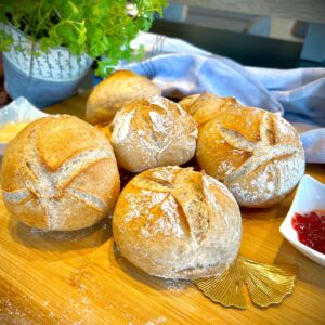 Friss dich dumm Brötchen
