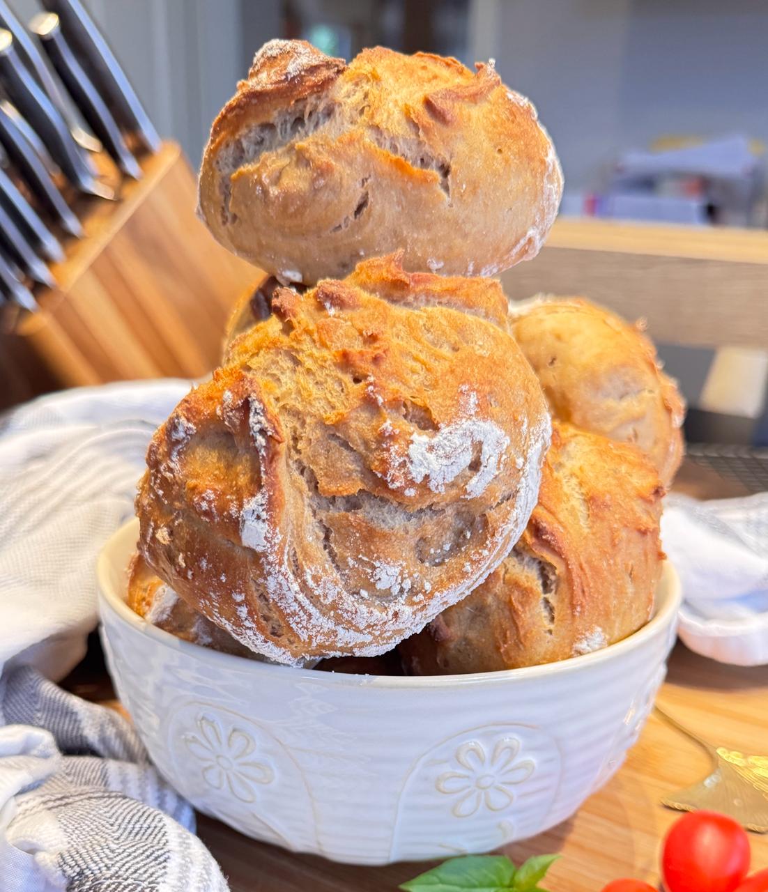 Roggen-Dinkel-Brötchen – Rezept mit Pampered Chef®