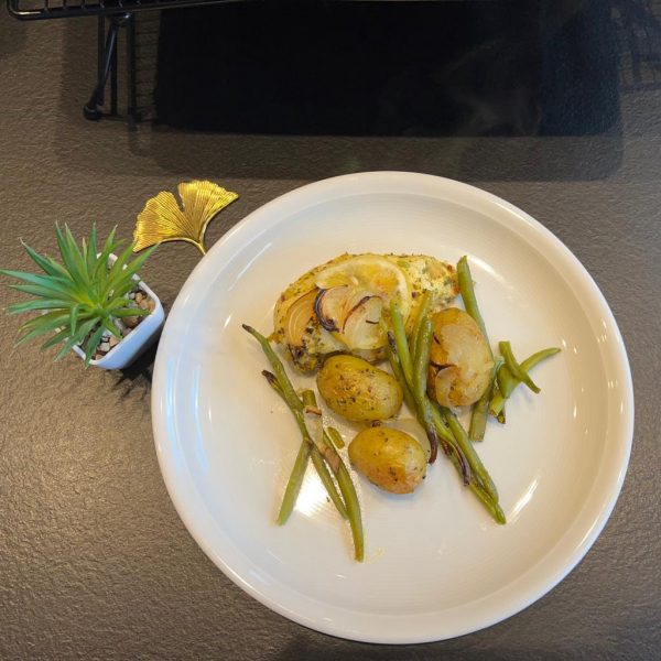 Zitronenhähnchen vom großen Ofenzauberer plus von Pamperedchef