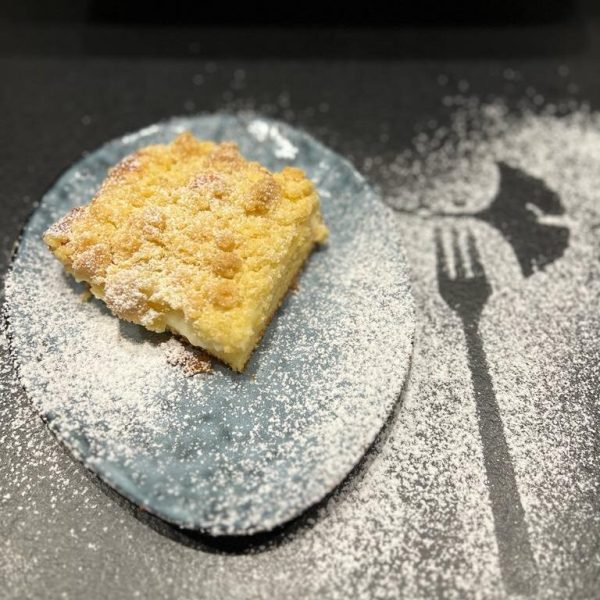 versunkener Vanillepudding mit Streuseln vom James von Pamperedchef