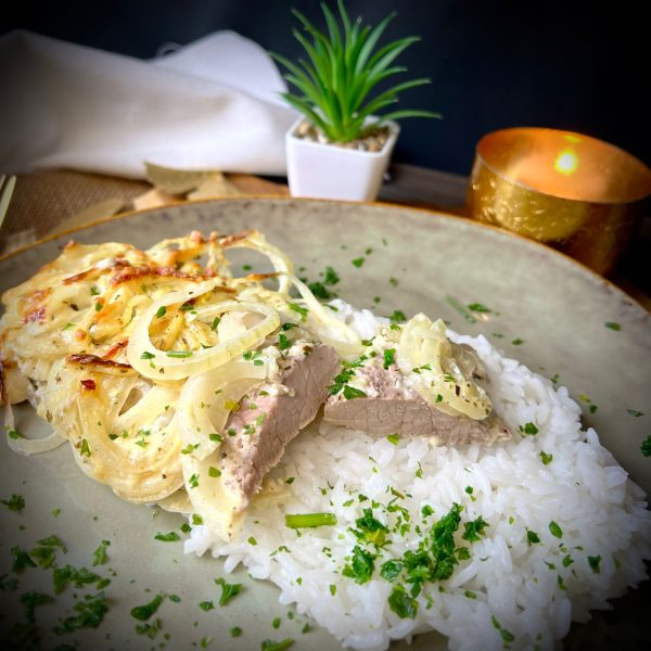 überbackene Schnitzel aus der Ofenhexe